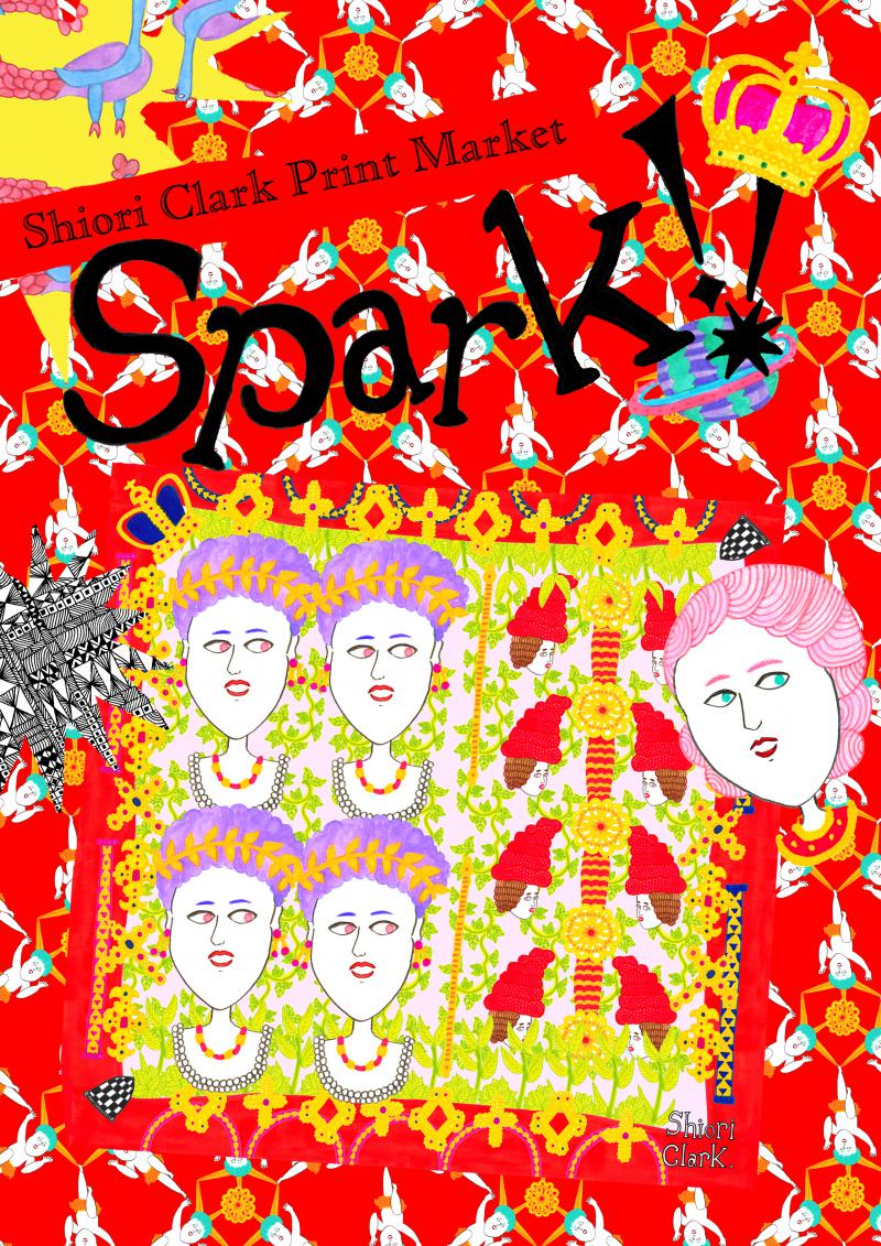 [EXHIBITION]Spark!! -Shiori Clark Print Market-