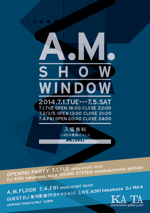 A.M. SHOW WINDOW / 3