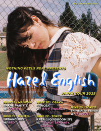 Hazel English Japan Tour 2025