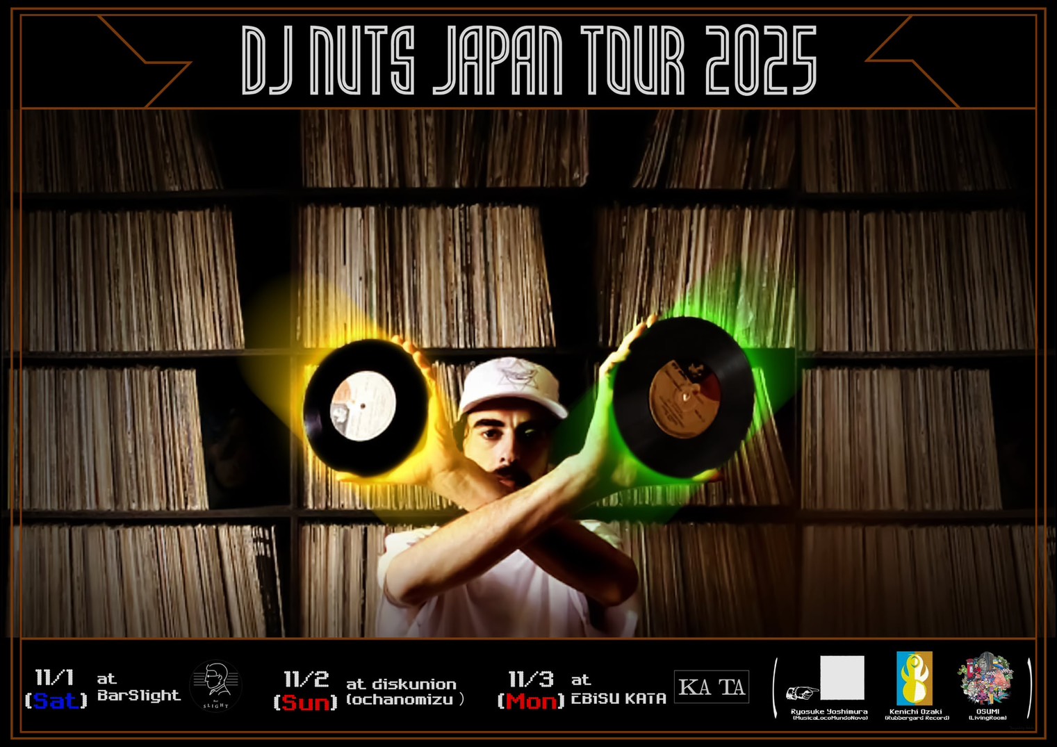 DJ NUTS 2025JAPAN TOUR