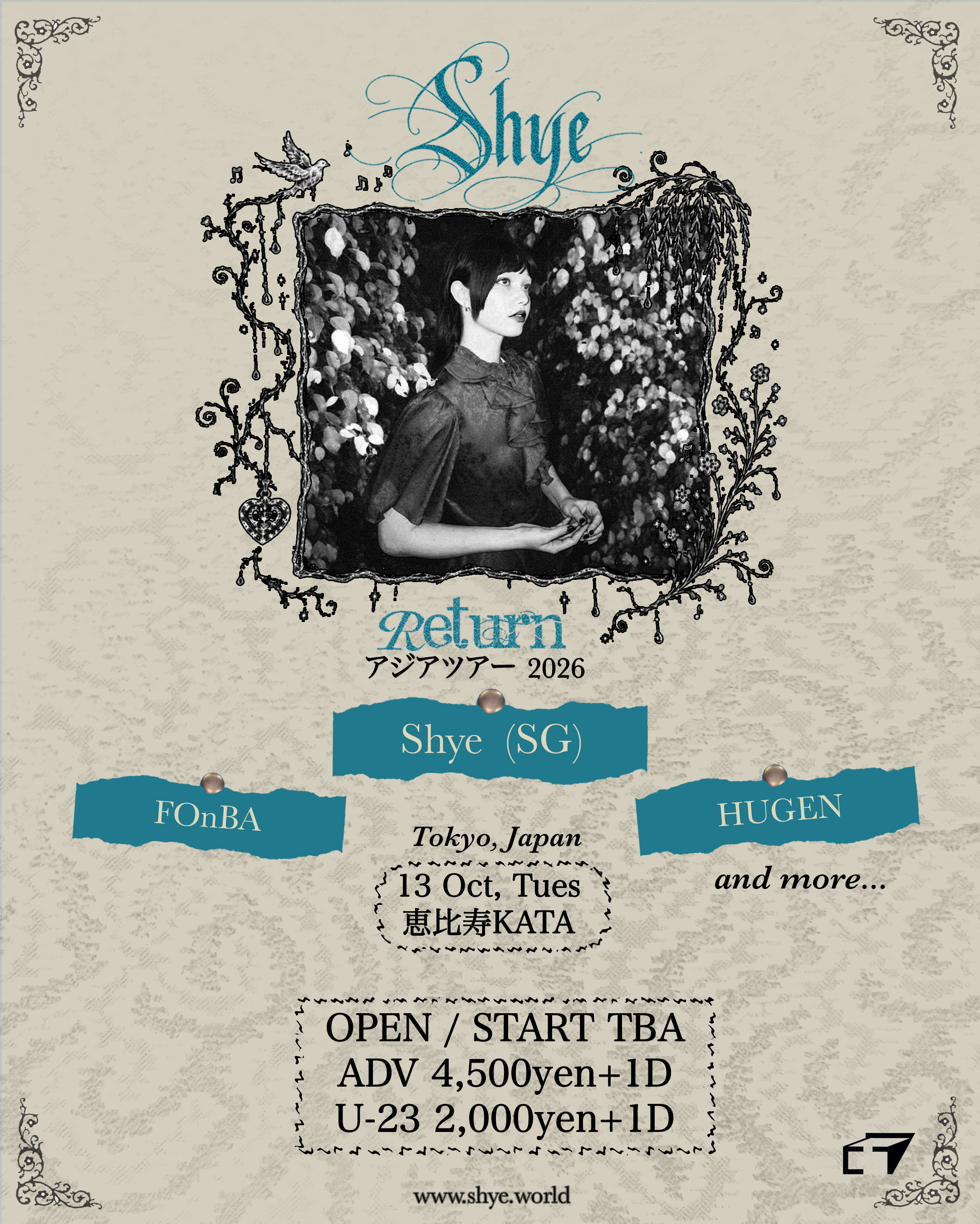 Shye “Return” ASIA TOUR 2026 – TOKYO DAY2