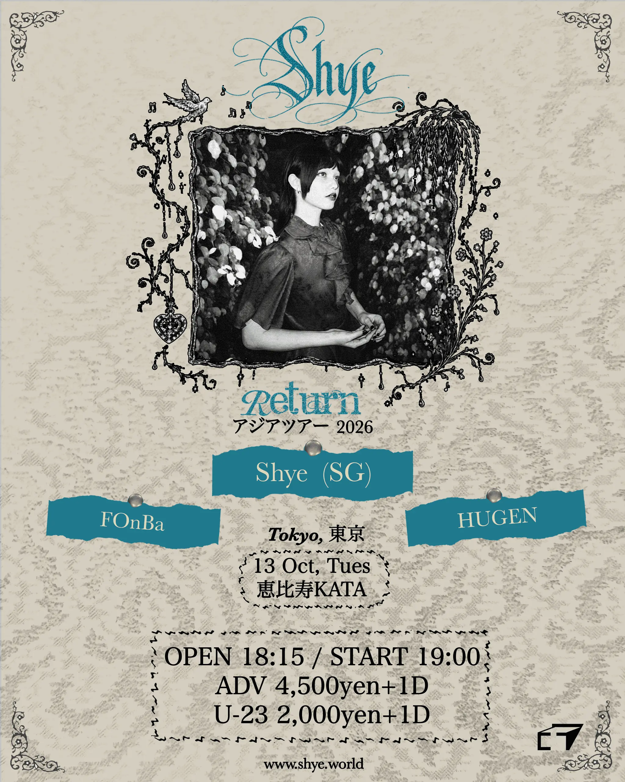Shye “Return” ASIA TOUR 2026 – TOKYO DAY2